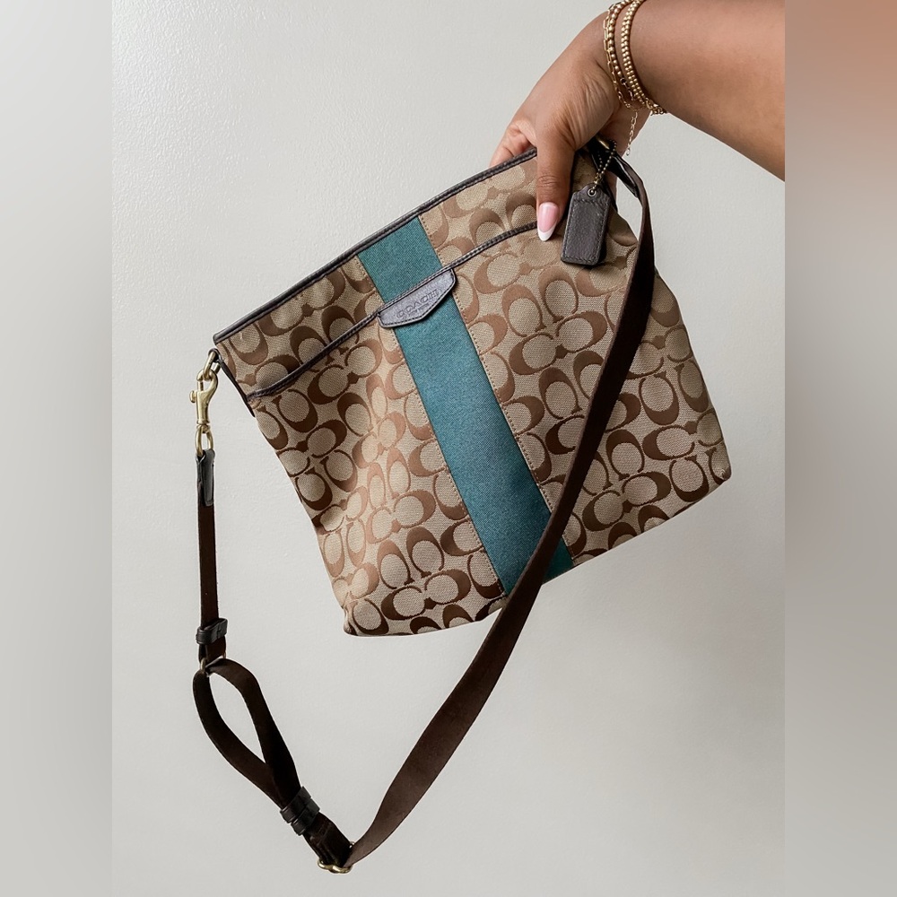 COACH Monogram CrossBody Bag